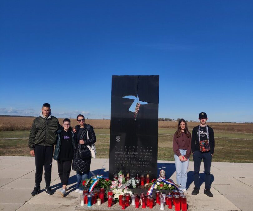 Terenska nastava u Vukovaru – učenje o hrabrosti i povijesti