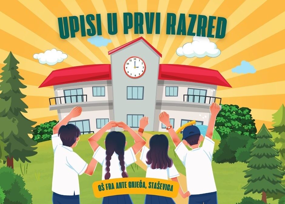 Upisi u prvi razred – upisnica