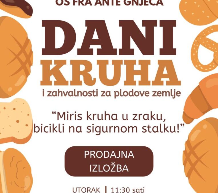 Dani kruha i zahvalnosti za plodove zemlje